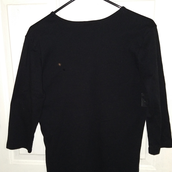 Chris's Stuff black t-shirt ladies Sz xl - Picture 3 of 3
